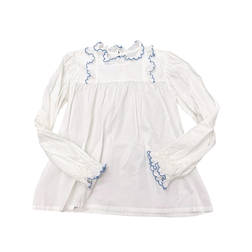 bella bliss Lucille Ruffled Blouse